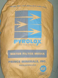 Pyrolox/Filox Iron Reduction Media