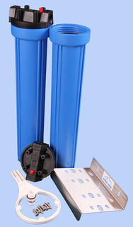 Twin 20" STD size Housings with 3/4" (20mm) Ports